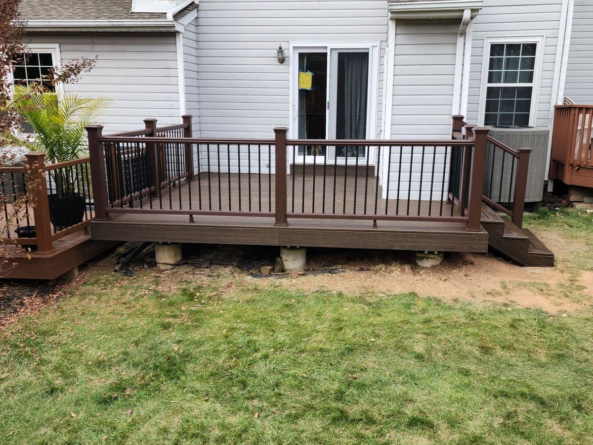 Composite deck, second angle
