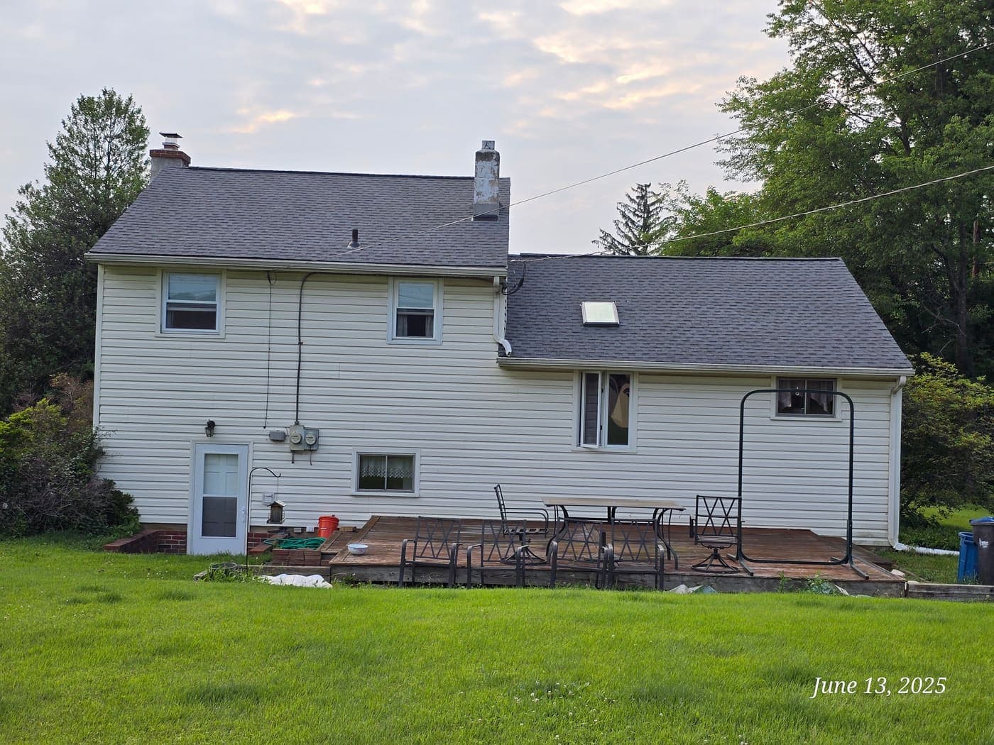 Full roof replacement — after